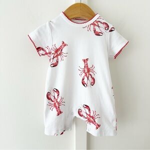 SAMMY + NAT lobster summer romper
